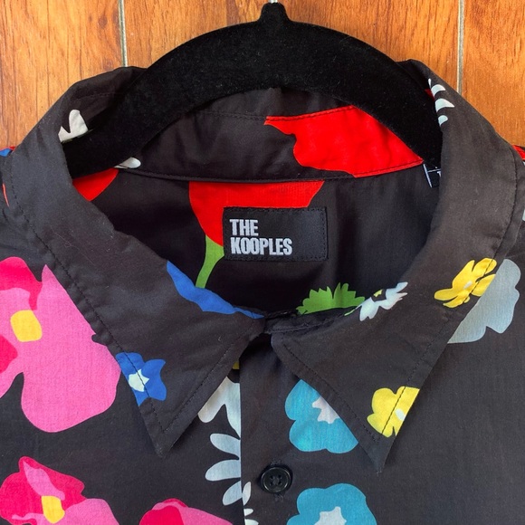 The Kooples Floral Button Shirt - Picture 3 of 10